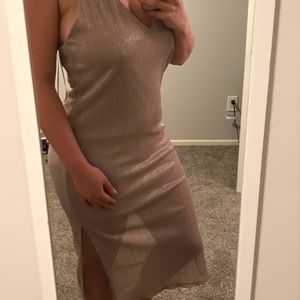 NWT EXPRESS | deep v sheath dress